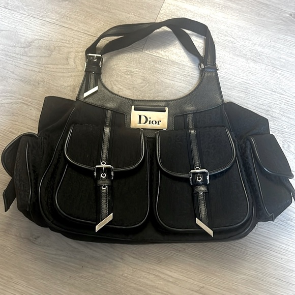 Dior - Christian Dior Diorissimo Black Bag. Authentic with serial number - Picture 1 of 16